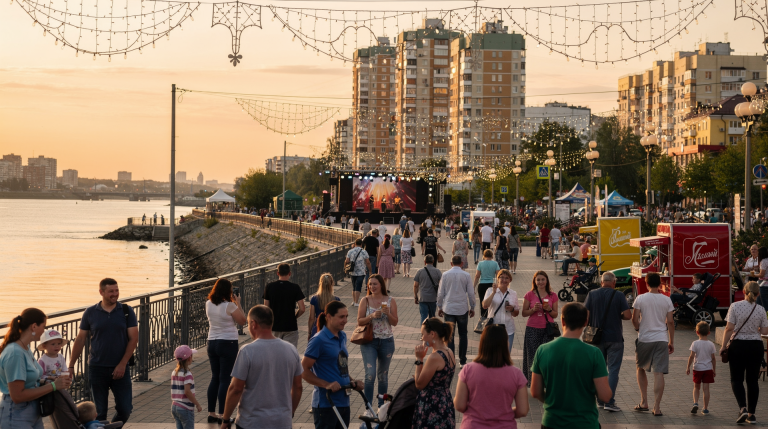 Городские фестивали и массовые события в Набережных Челнах